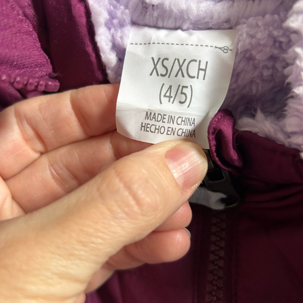 Swiss Tech 4-in-1 Systems Jacket Girls XS 4-5 NEW - Picture 10 of 14